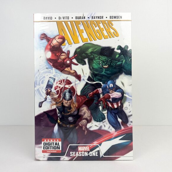 Marvel Other - Avengers Season One Hardcover + Digital New and Sealed 2013, Marvel Comics